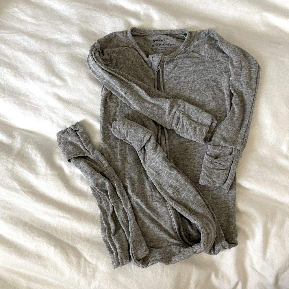 Little Sleepies Pajamas Grey